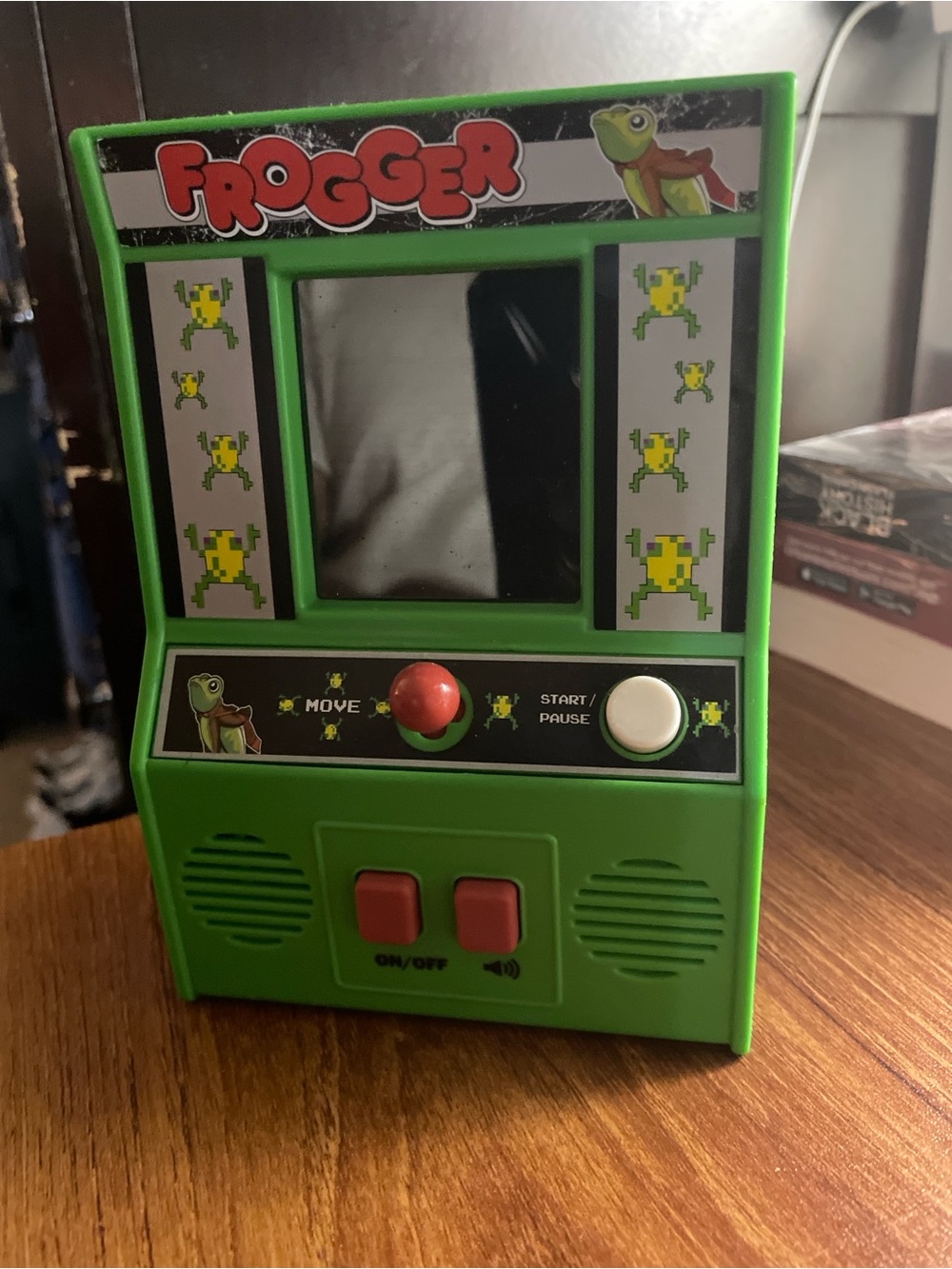 Frogger Retro Handheld Arcade Game - Green
